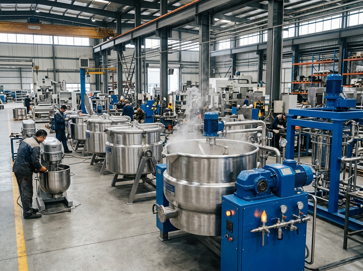 SK Power Cook Machinery - Commercial Food Processing and Mixing Machinery